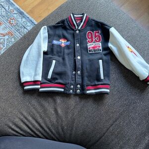 Disney Lightning McQueen Kids Jacket - Black and White